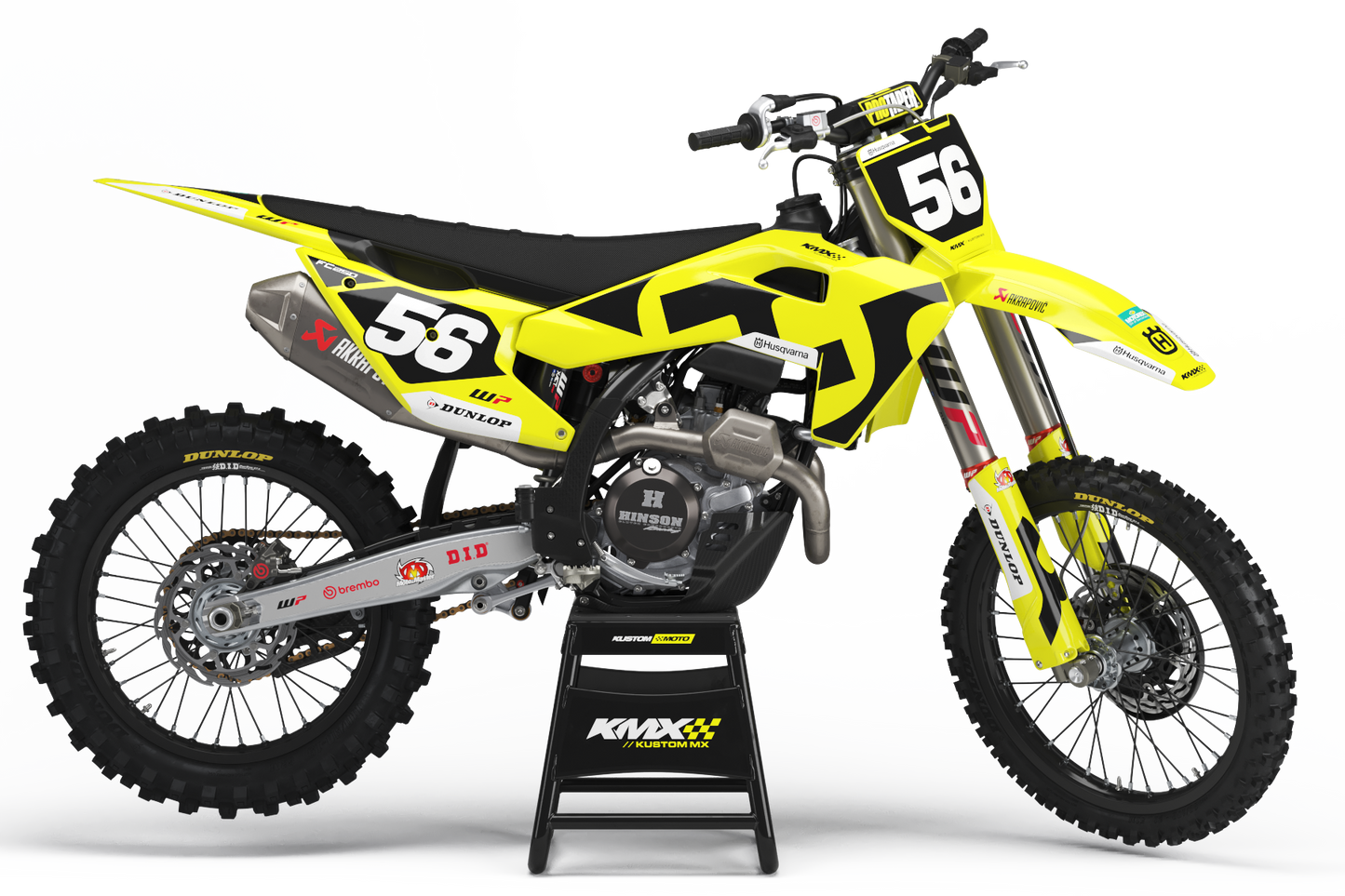 Twenty6 Yellow Husqvarna Graphics Kit