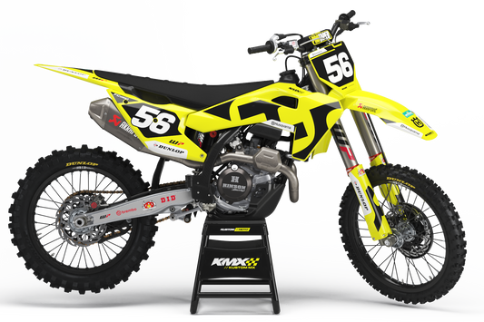 Twenty6 Yellow Husqvarna Graphics Kit