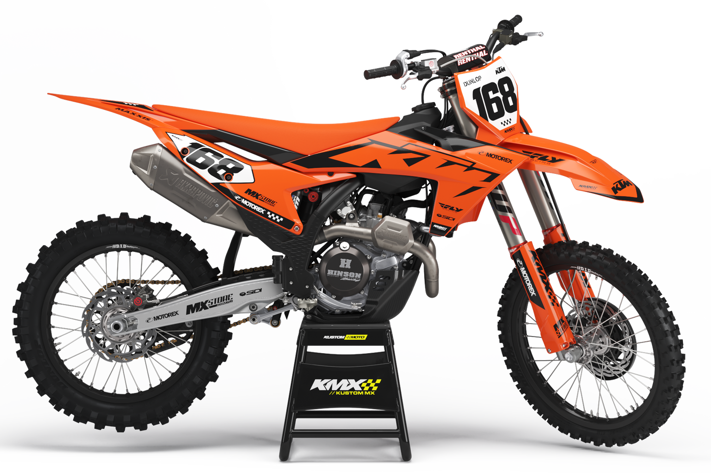 ZD Racing '24 KTM Graphics Kit