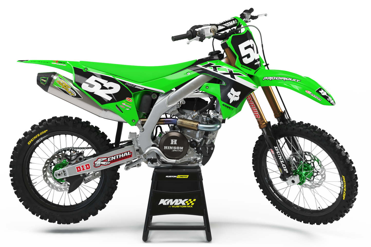 Twenty4 Kawasaki Graphics Kit