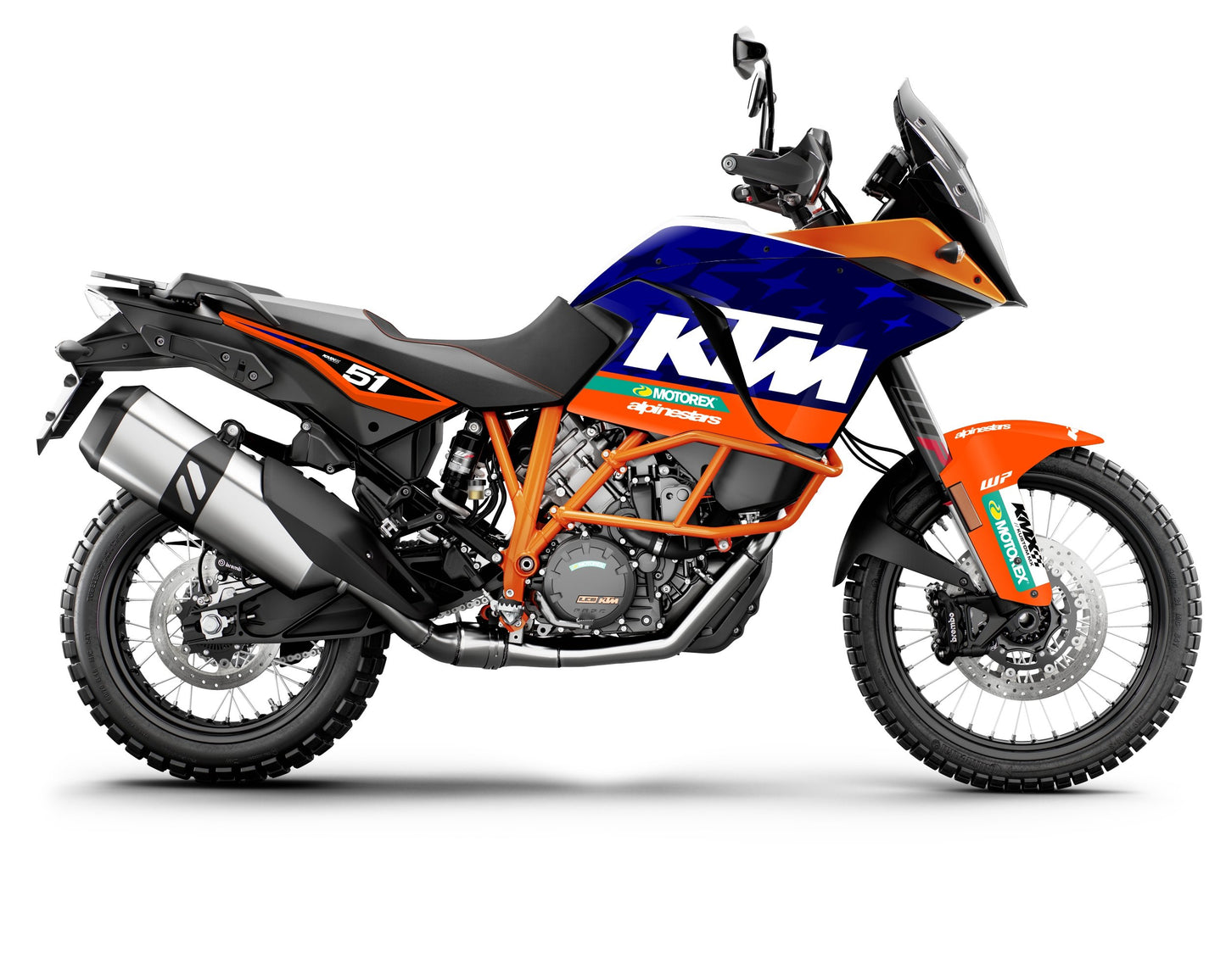 National 10/11/1290 KTM Adventure Graphics Kit