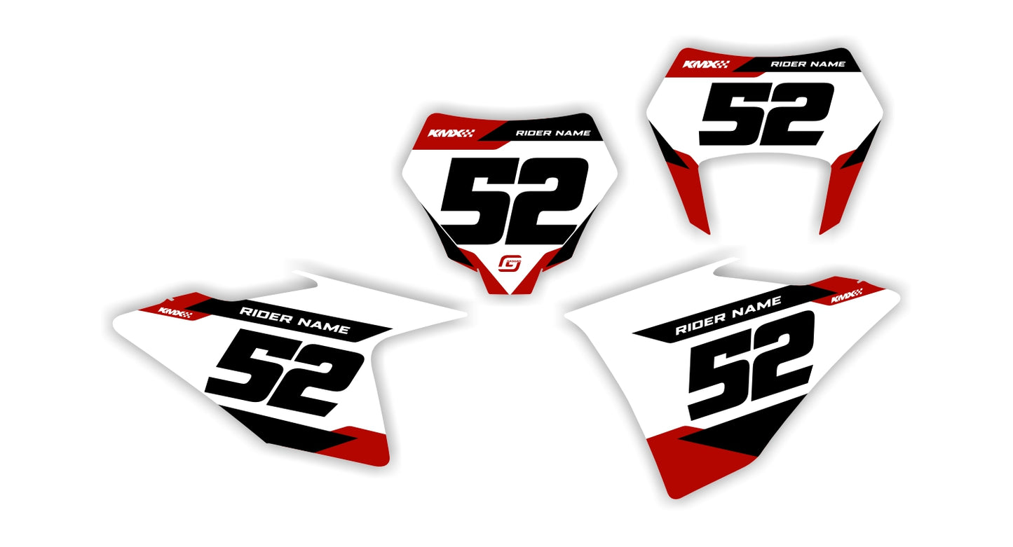 FACTORY SERIES Gas Gas Number Plates