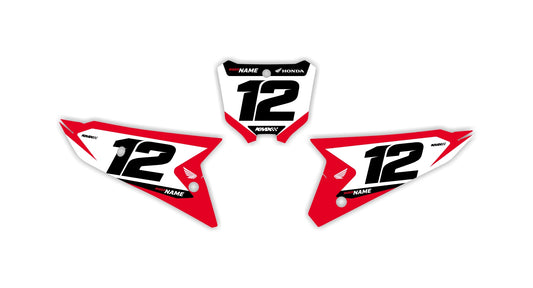 FAST SERIES Honda Number Plates