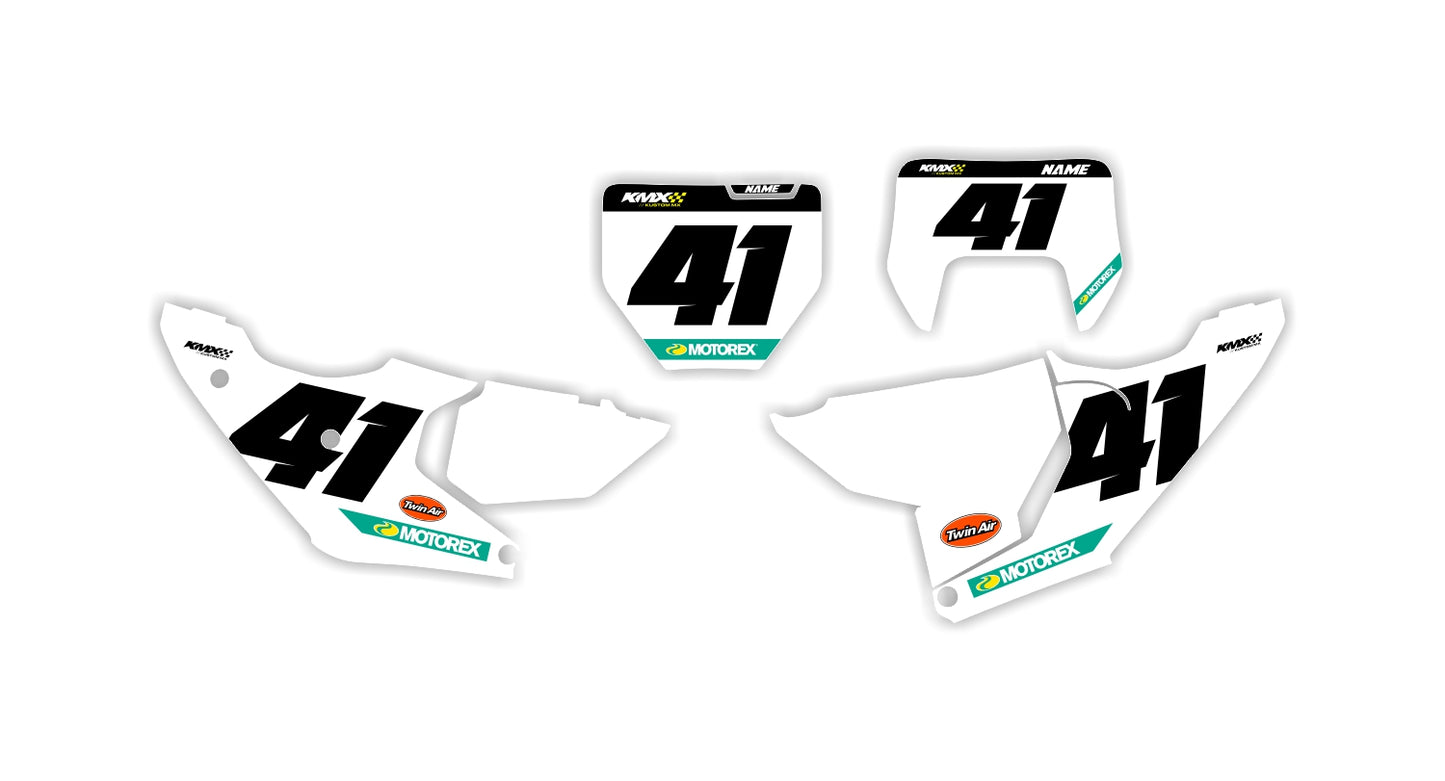 TEAM SERIES Husqvarna Number Plates