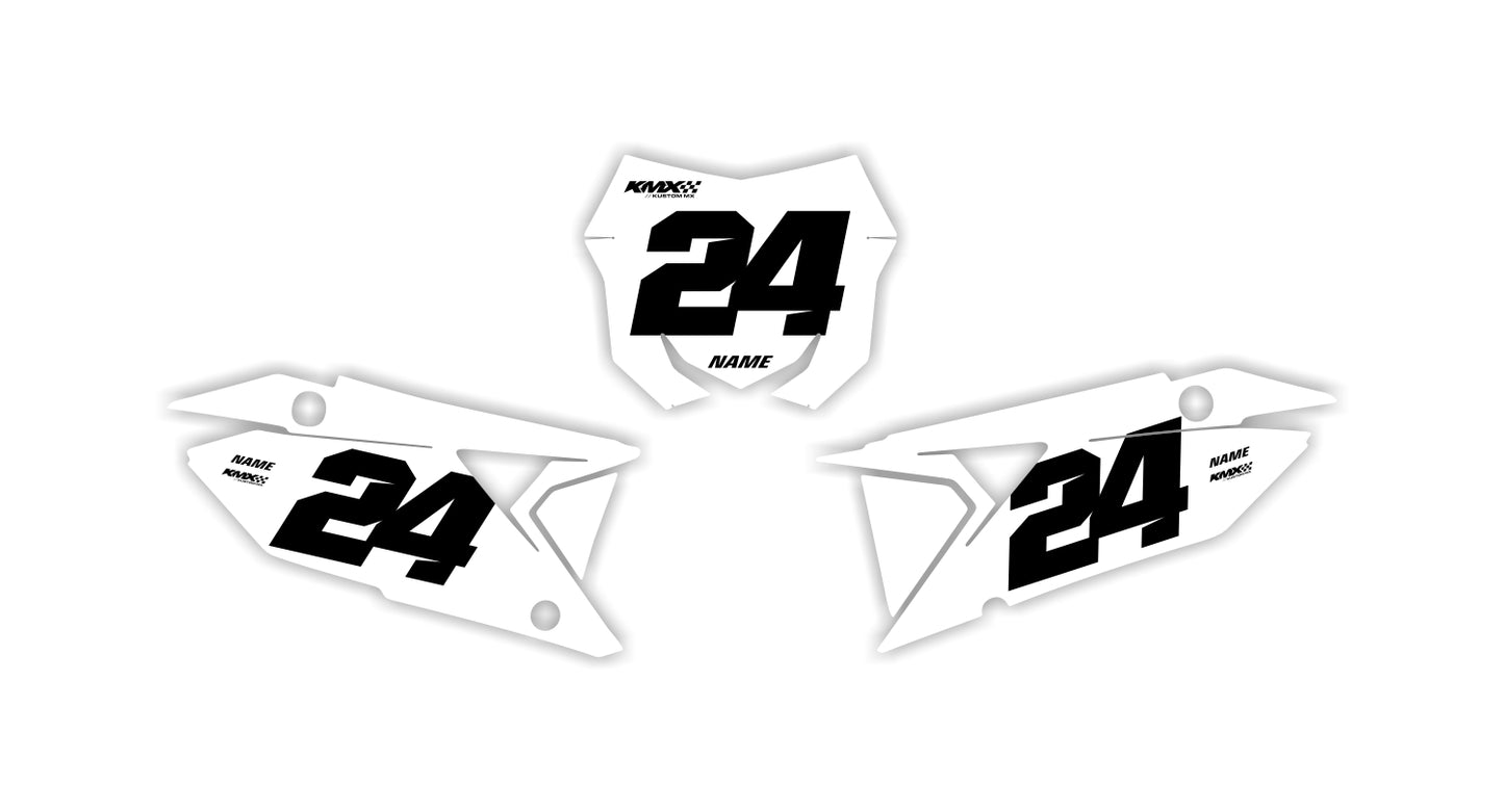 CLASSIC SERIES Suzuki Number Plates