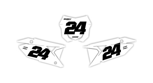 CLASSIC SERIES Suzuki Number Plates