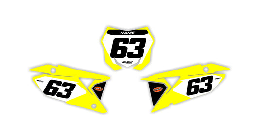 TEAM SERIES Suzuki Number Plates