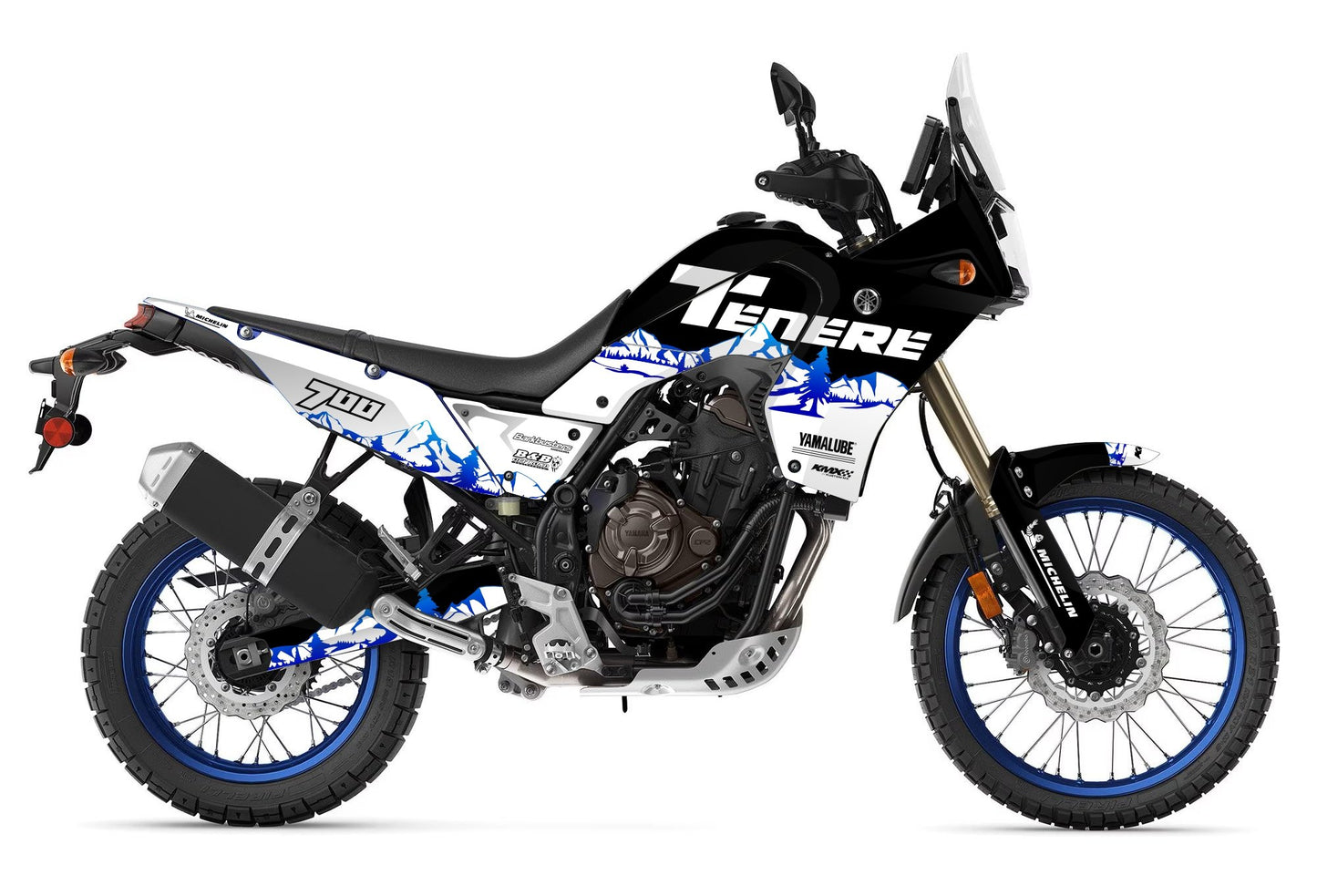 Climb Yamaha Tenere 700 Graphics Kit