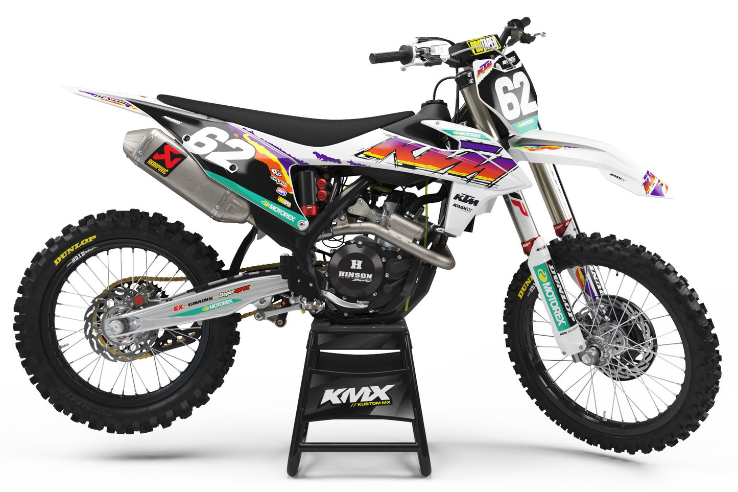 95' RETRO KTM Graphics Kit