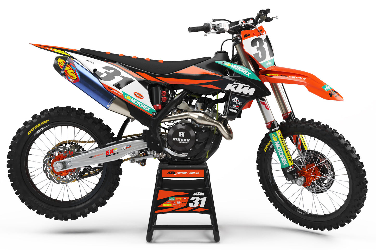 KTM AUS ENDURO 19' KTM Graphics Kit