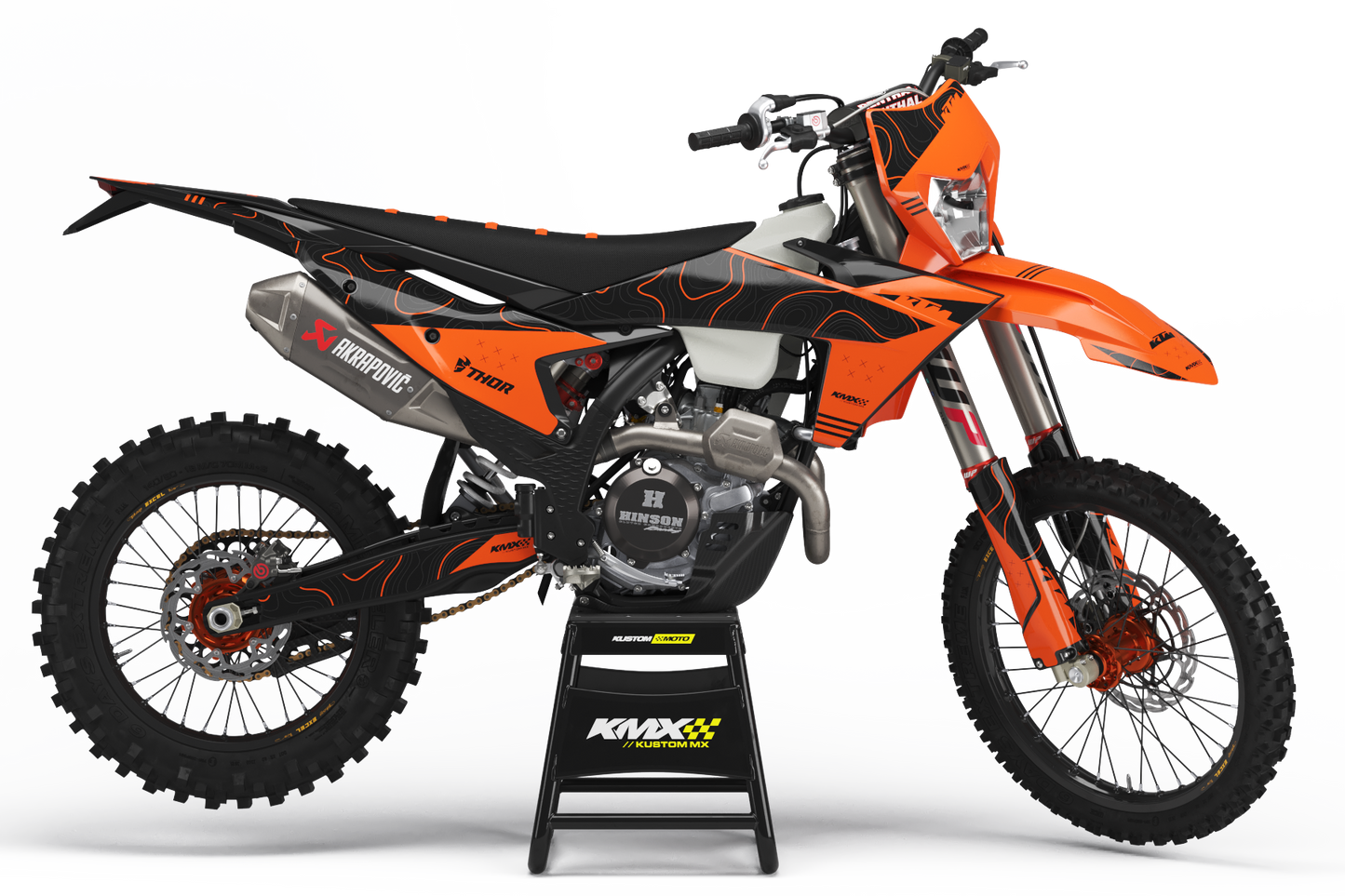 Mapped KTM Graphics Kit