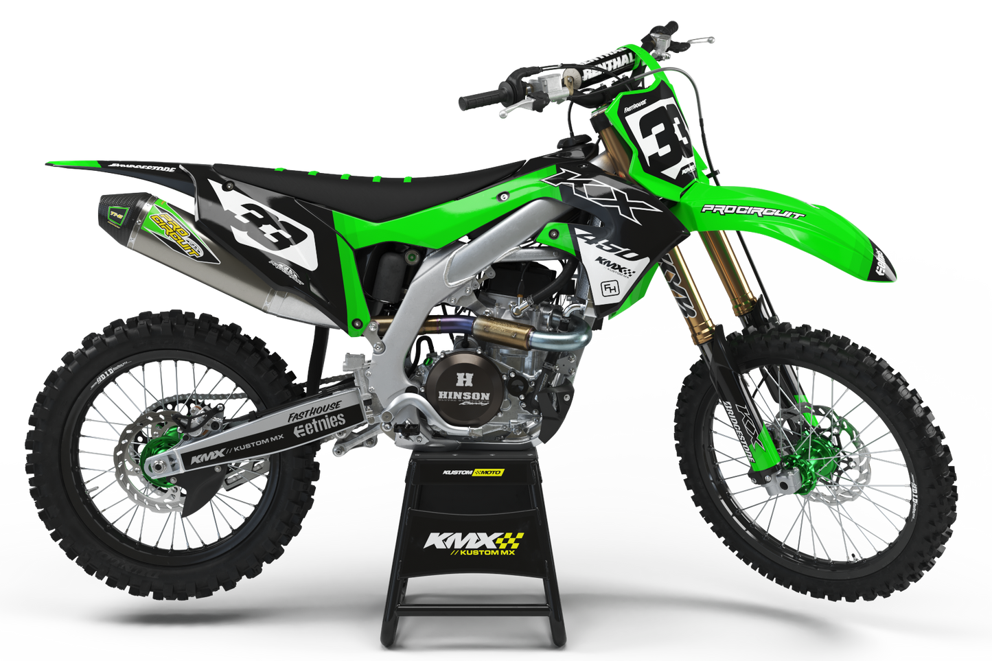 HYDRO Kawasaki Graphics Kit