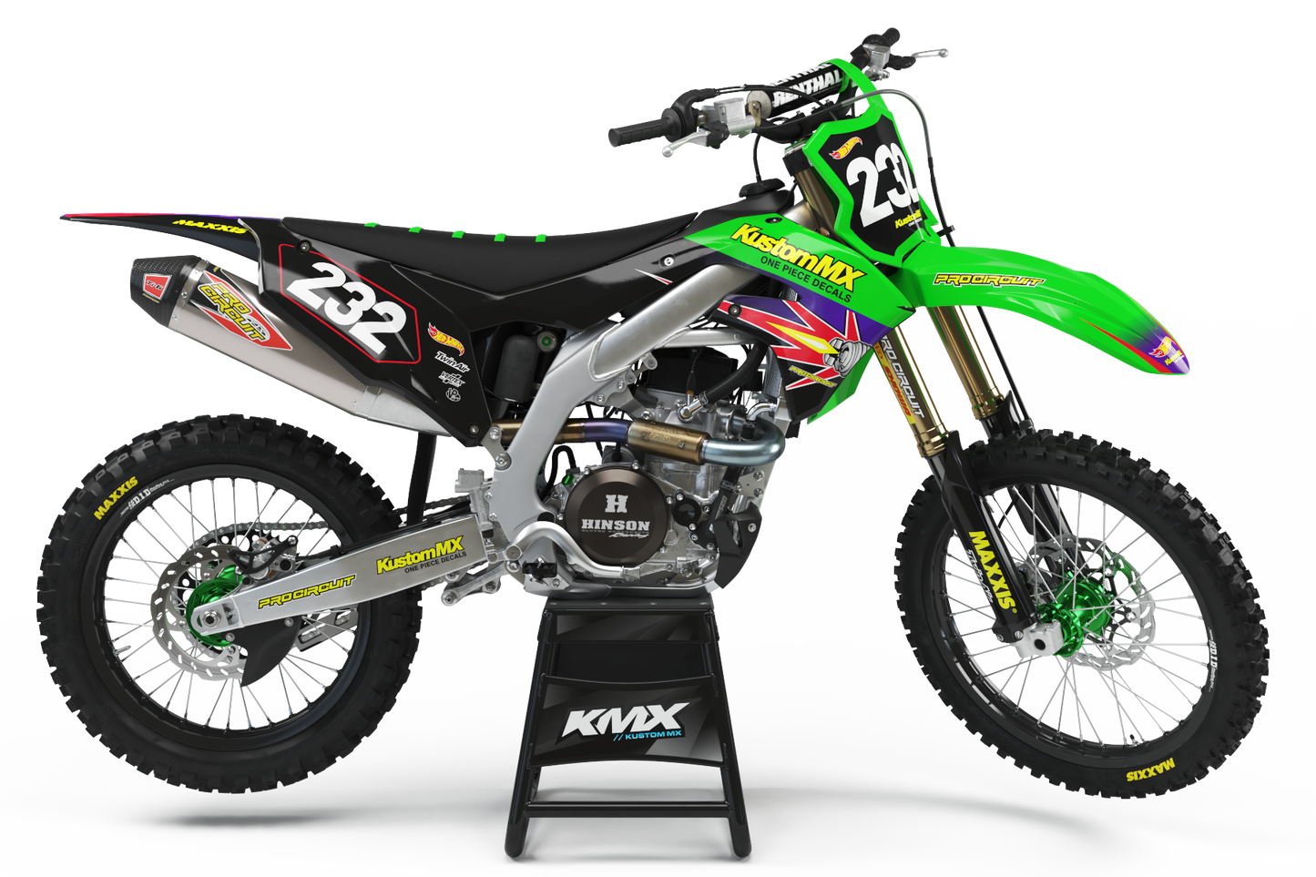 SPARK Kawasaki Graphics Kit