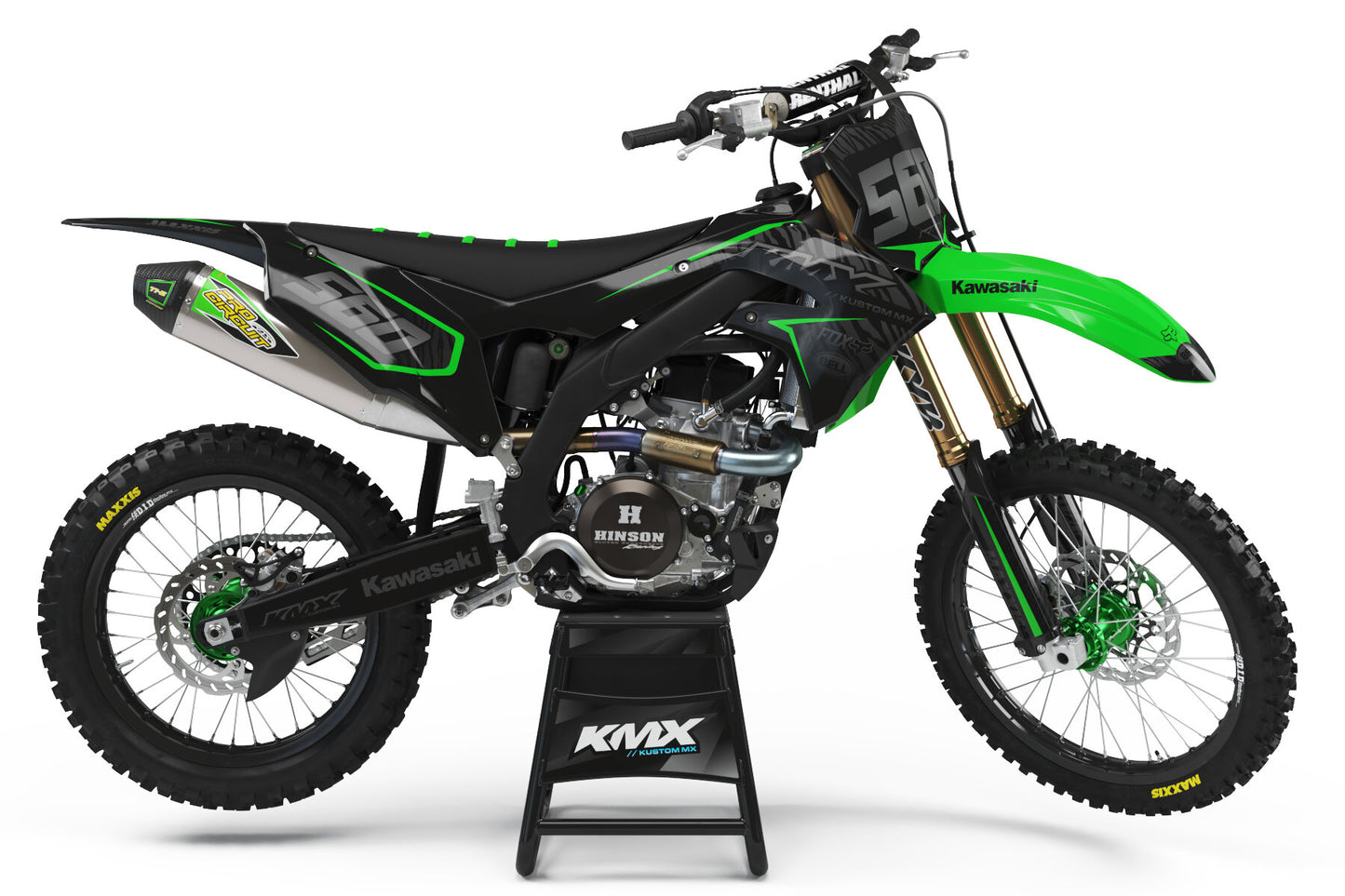 ZEBRA Kawasaki Graphics Kit