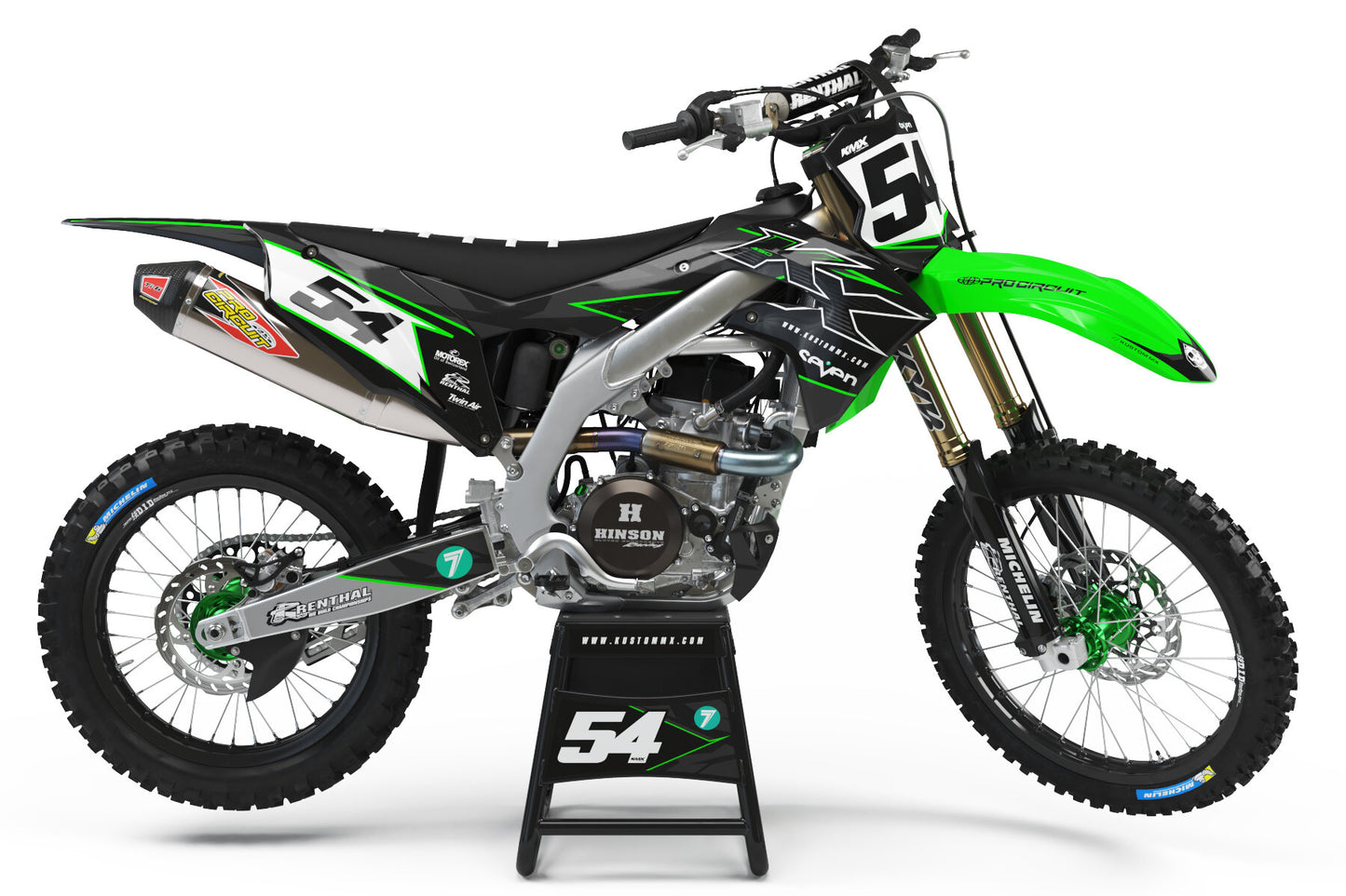 ZERO Kawasaki Graphics Kit