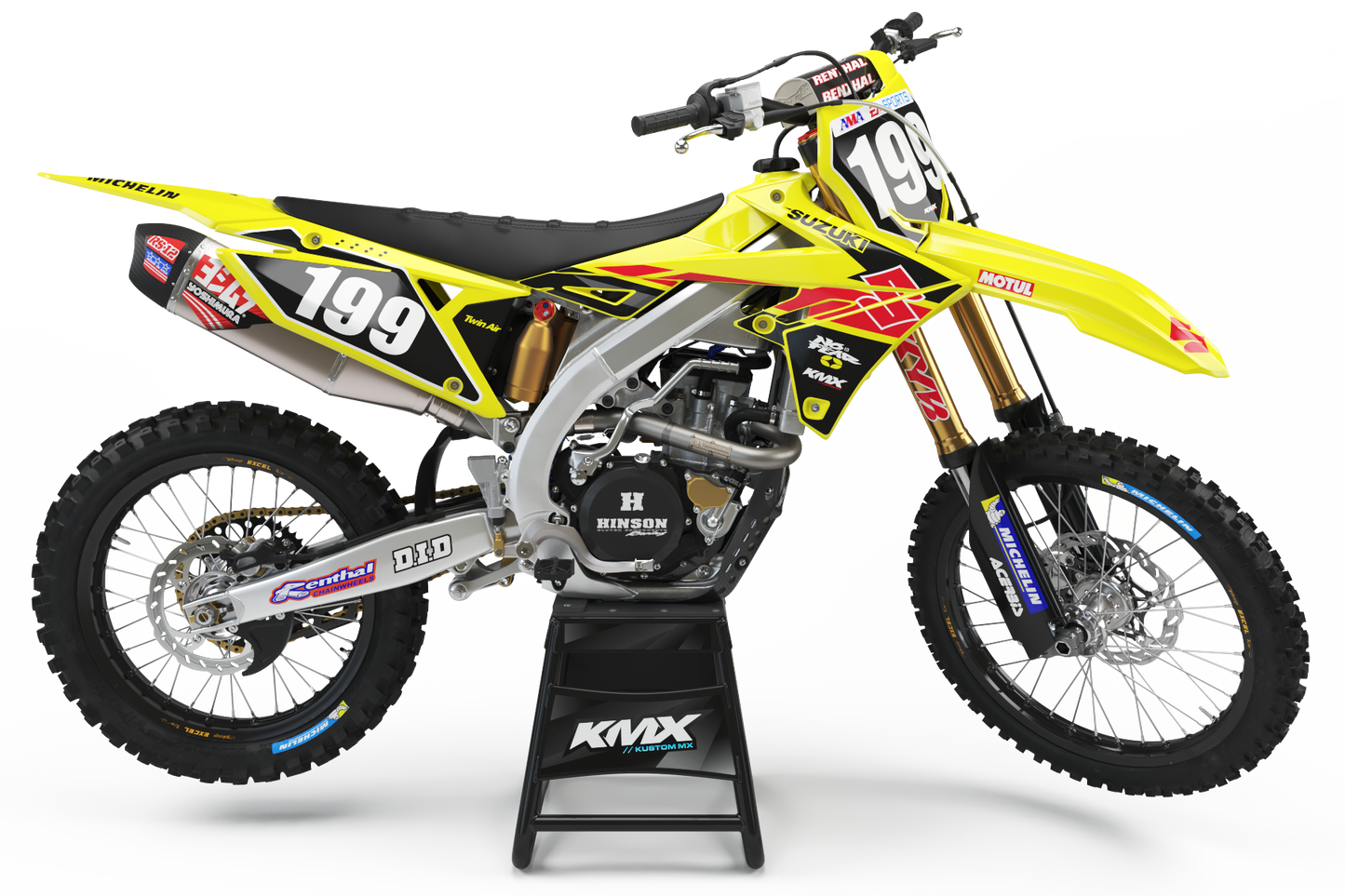 01 Factory Suzuki Graphics Kit