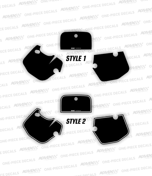 1984-1985 YZ250 Number Plates