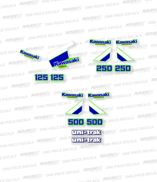 1986 Kawasaki KX OEM Replica Decals