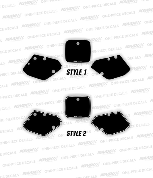 1989-1990 YZ125 // 1988-1990 YZ250 Number Plates