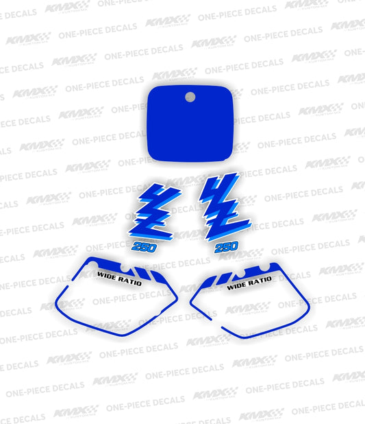 1989 Yamaha YZ250WR OEM Replica Decals