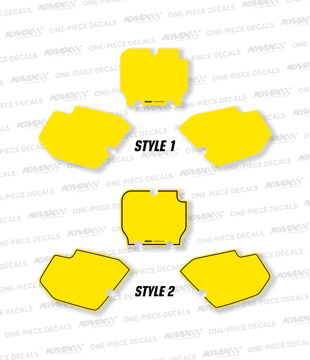 1990-1995 KX500 Number Plates