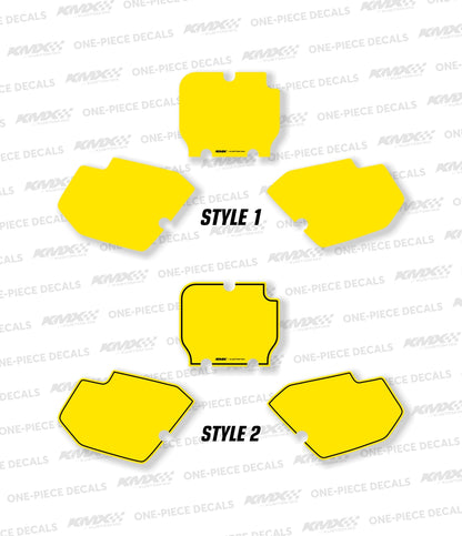 1990-1995 KX500 Number Plates