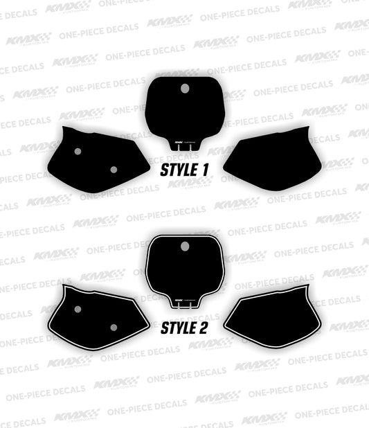 1993-1995 YZ125/250 Number Plates