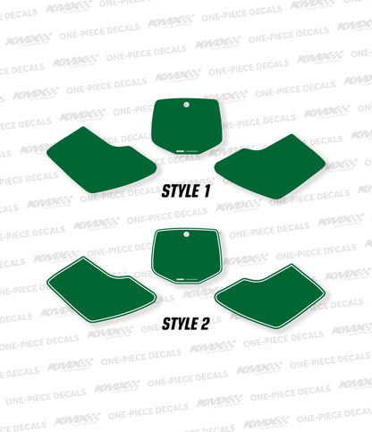 1996-1998 KX125-250 Number Plates