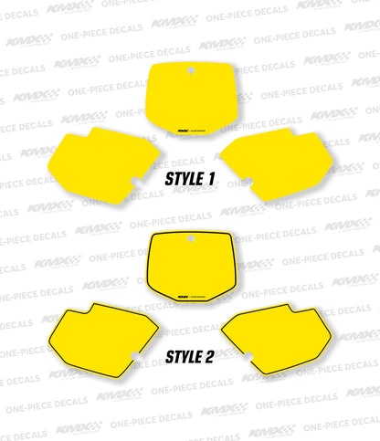 1996-2004 KX500 Number Plates
