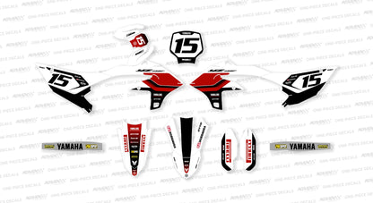 70th Retro Yamaha Graphics Kit