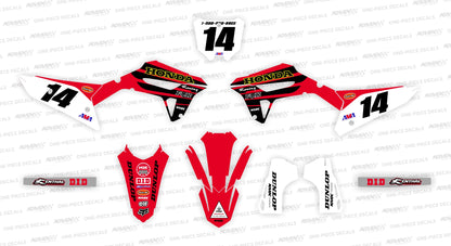 99 Retro Honda Graphics Kit