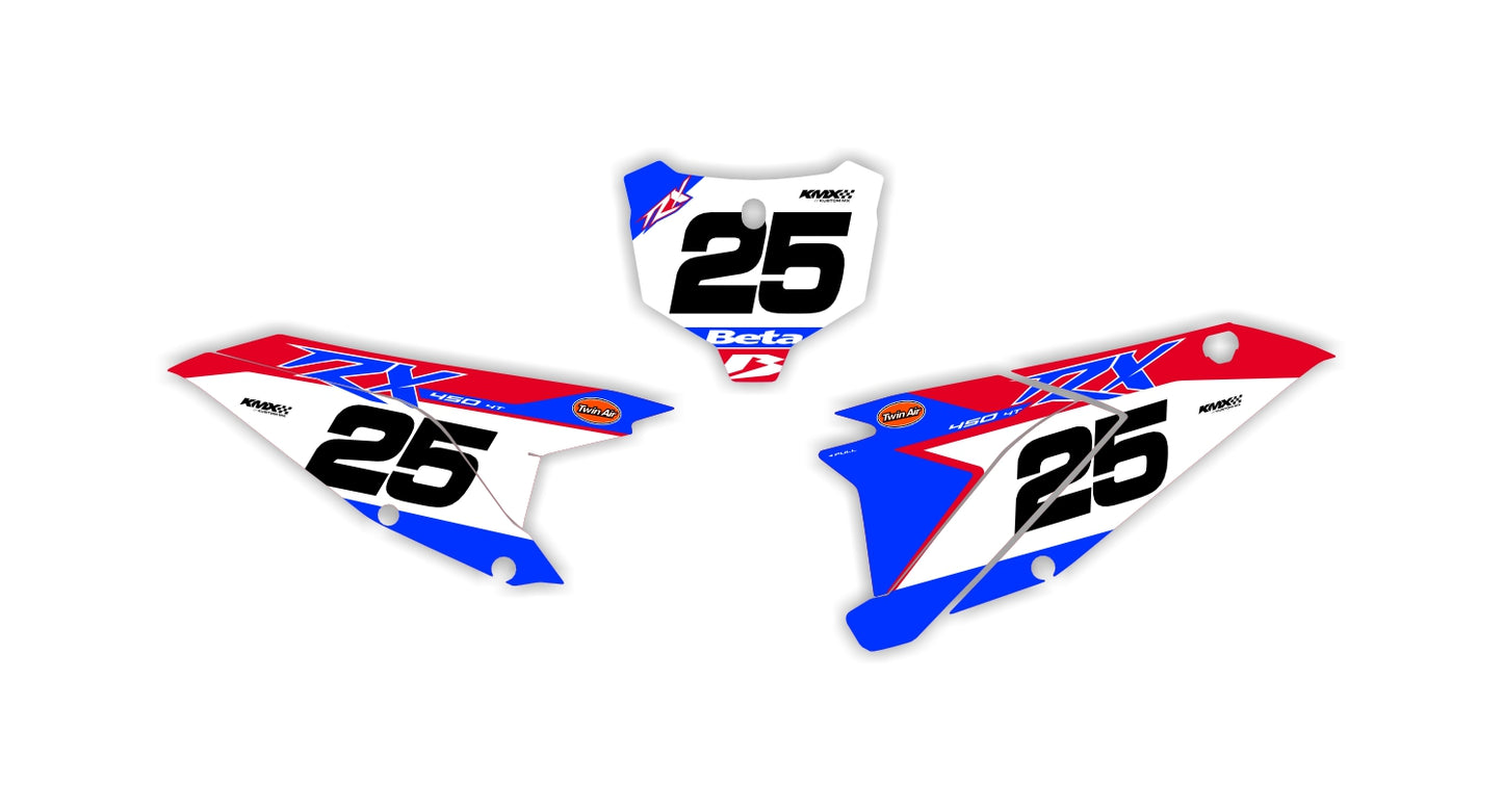 TEAM SERIES Beta Number Plates