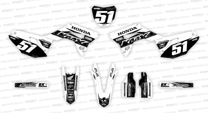 CAMO WHITE Honda Graphics Kit
