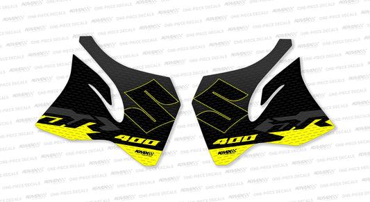 Safari 17L DRZ400 Tank Decals - Style 2
