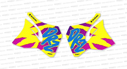 Safari 17L DRZ400 Tank Decals - Style 3