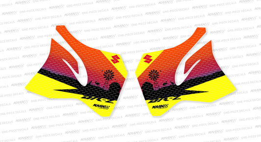 Safari 17L DRZ400 Tank Decals - Style 4
