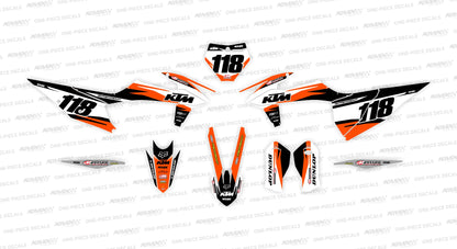 DELTA KTM Graphics Kit