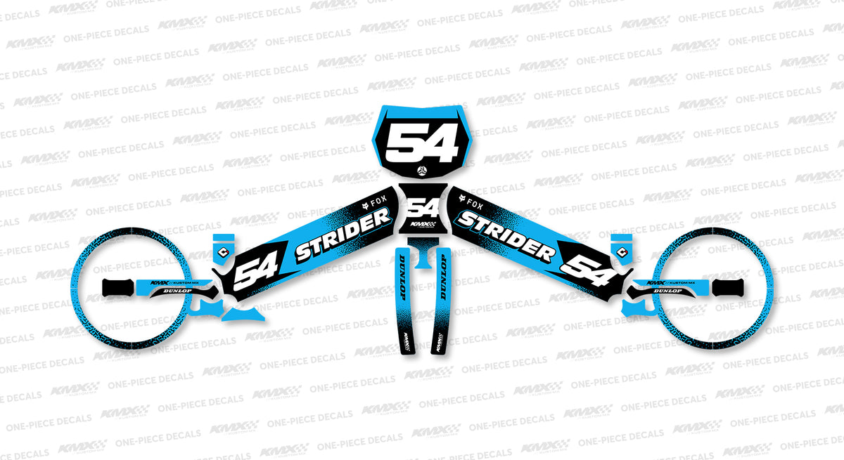 Flux Blue Strider Graphics Kit