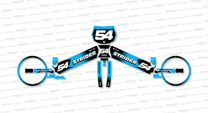 Flux Blue Strider Graphics Kit