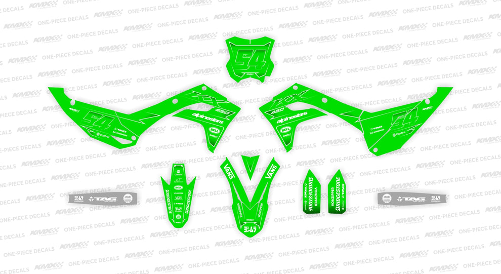 Hyper Kawasaki Graphics Kit – KustomMX