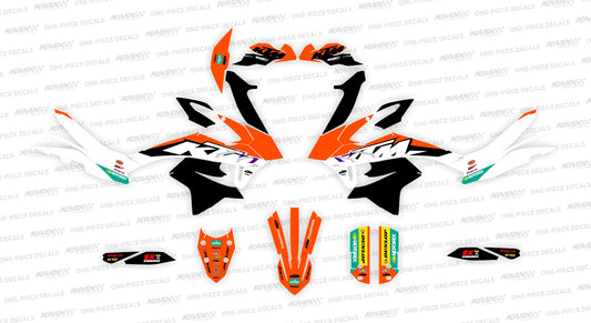KTM Aus '23 KTM 790/890 Graphics Kit