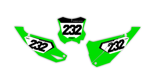 BASE SERIES Kawasaki Number Plates