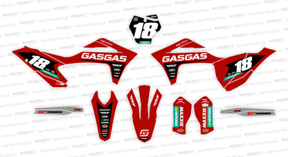 KORE Gas Gas Graphics Kit