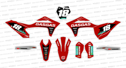 KORE Gas Gas Graphics Kit