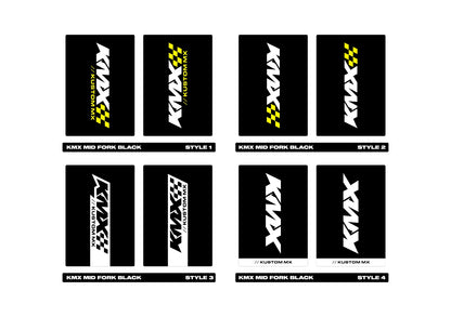 Kustom MX Mid Fork Wraps