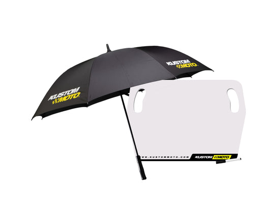 RDEPAK1 - Kustom Moto Umbrella & Pitboard