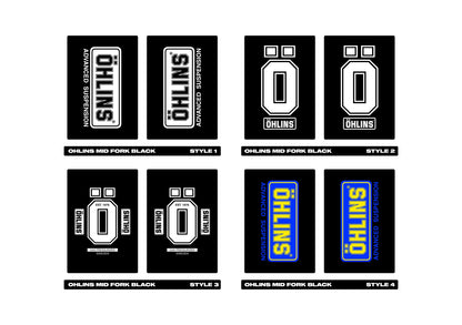 Ohlins Mid Fork Wraps