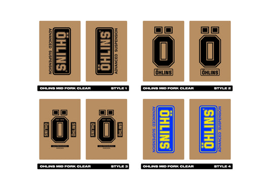 Ohlins Mid Fork Wraps