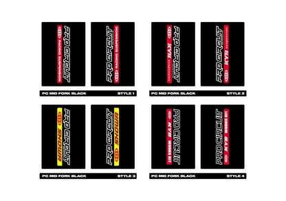 Pro Circuit Mid Fork Wraps