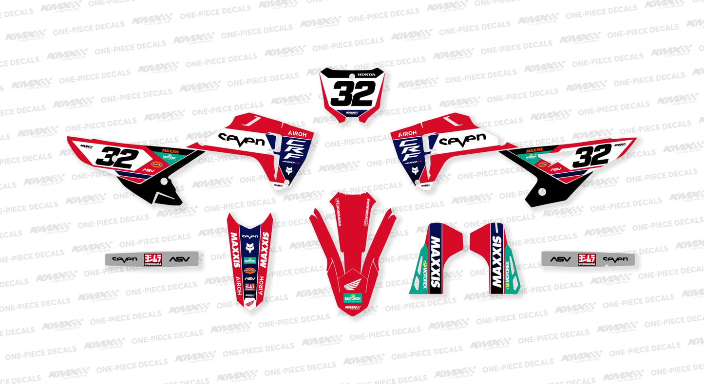 Radar Honda Graphics Kit